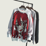 Anime graphic unisex pullover sweaters