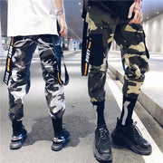 Men’s Busy Straps Camo Jogger Pants – Edgy Urban Style