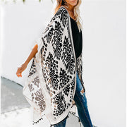 Bali Beach Resort Kimono Cardigan – Boho Pom-Pom Cover-Up