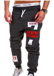 Men’s Graphic Print Jogger Pants – Urban Streetwear Style