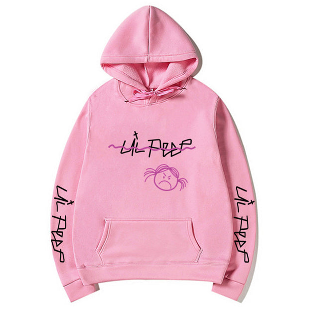 Lil Peep Inspired Graphic Hoodie – Casual Streetwear